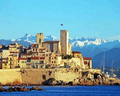 Antibes City Diamond Painting