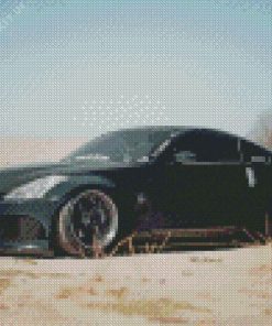 Black Nissan 350Z Diamond Painting