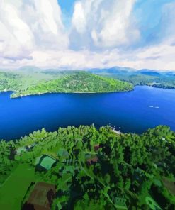 Brant Lake NY Diamond Painting