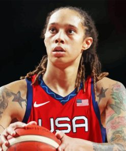 Brittney Griner Player Diamond Painting