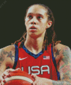 Brittney Griner Player Diamond Painting