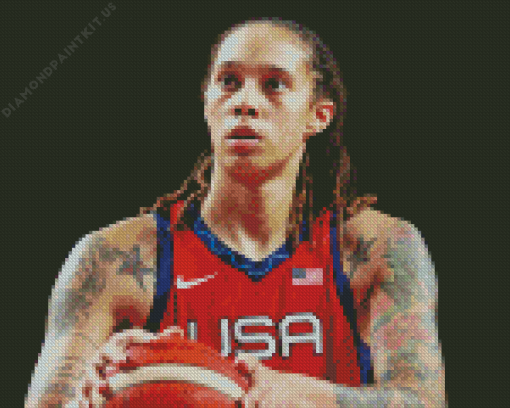 Brittney Griner Player Diamond Painting