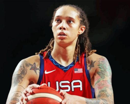 Brittney Griner Player Diamond Painting