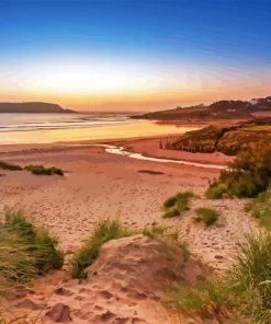 Daymer Bay Beach Diamond Painting