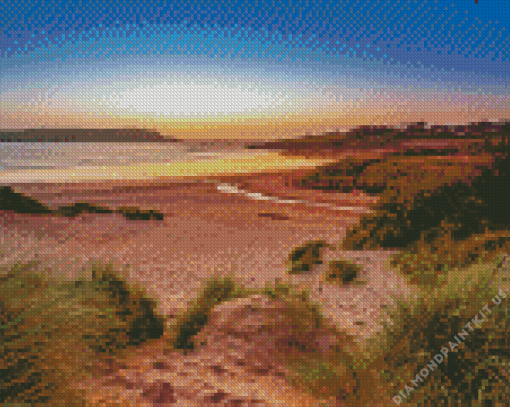 Daymer Bay Beach Diamond Painting