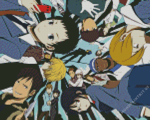 Durarara Anime Diamond Painting