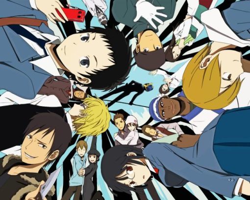 Durarara Anime Diamond Painting