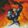 Earthworm Jim Game Diamond Painting