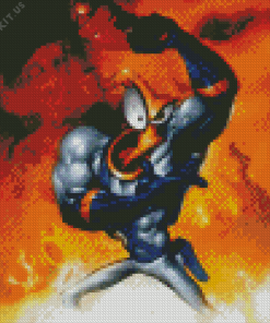 Earthworm Jim Game Diamond Painting