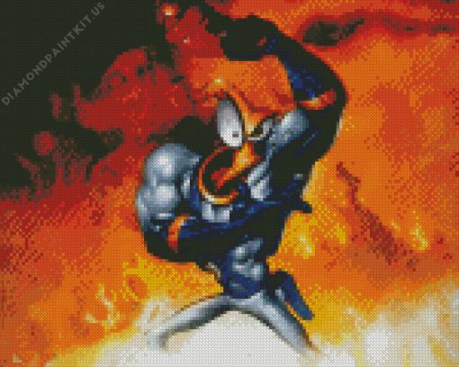 Earthworm Jim Game Diamond Painting