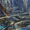 Fantasy Utopia City Diamond Painting