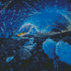 Blue Ice Cave Diamond Painting