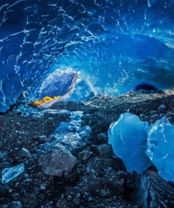 Blue Ice Cave Diamond Painting