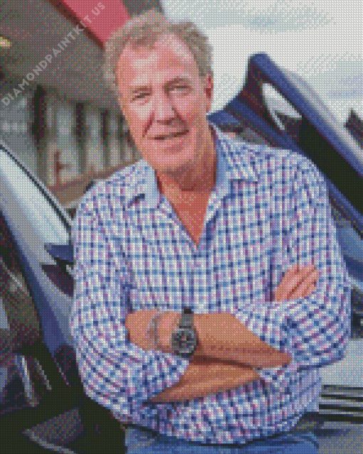 Jeremy Clarkson Diamond Painting