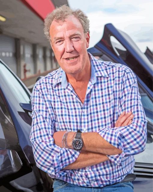 Jeremy Clarkson Diamond Painting