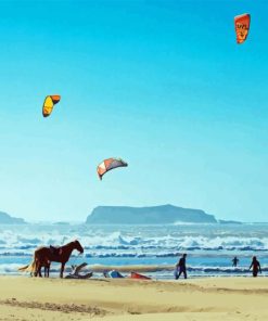 Kitesurfing Sport Diamond Painting