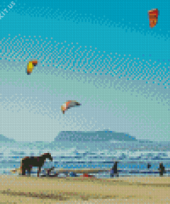 Kitesurfing Sport Diamond Painting