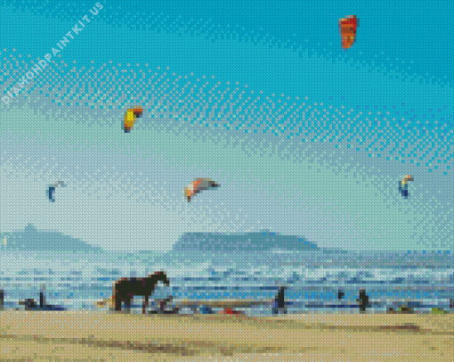 Kitesurfing Sport Diamond Painting