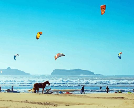 Kitesurfing Sport Diamond Painting