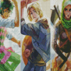 Magnus Chase Characters Diamond Painting