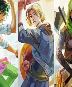 Magnus Chase Characters Diamond Painting