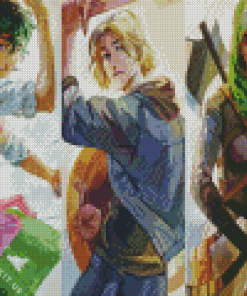 Magnus Chase Characters Diamond Painting