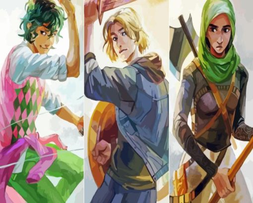 Magnus Chase Characters Diamond Painting