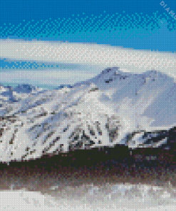 Mammoth Mountain California Diamond Painting