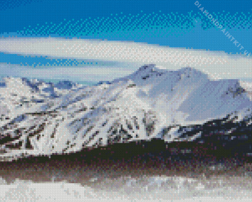 Mammoth Mountain California Diamond Painting