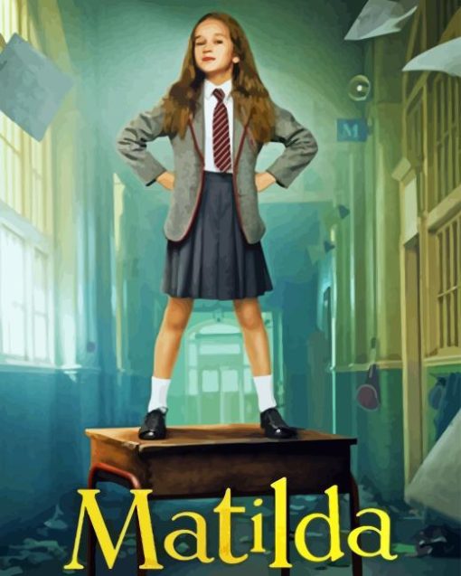 Matilda the Musical Film Diamond Painting