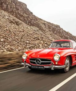 Mercedes 300sl Diamond Painting