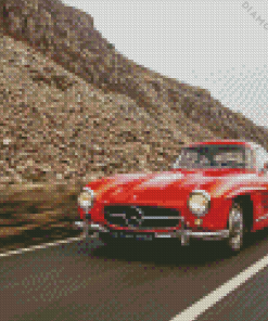 Mercedes 300sl Diamond Painting