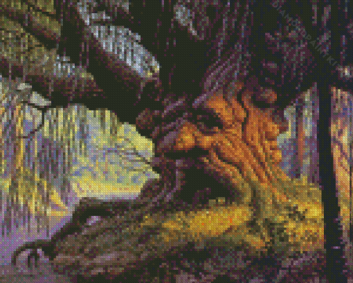 Old Tree Diamond Painting