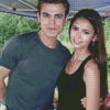 Paul Wesley and Nina Diamond Painting