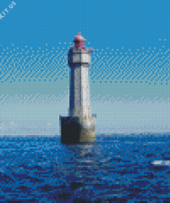 Phare de la Jument France Diamond Painting