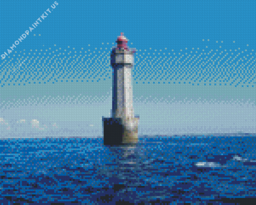 Phare de la Jument France Diamond Painting