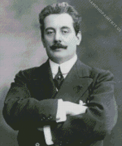 Giacomo Puccini Diamond Painting