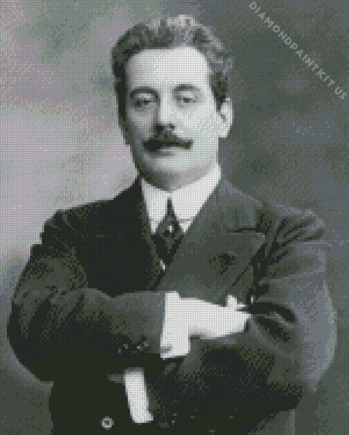 Giacomo Puccini Diamond Painting