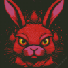 Red Rabbit Art Diamond Painting