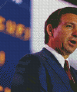 Ron DeSantis Politician Diamond Painting