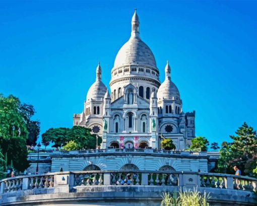 Sacre Coeur Building Diamond Painting