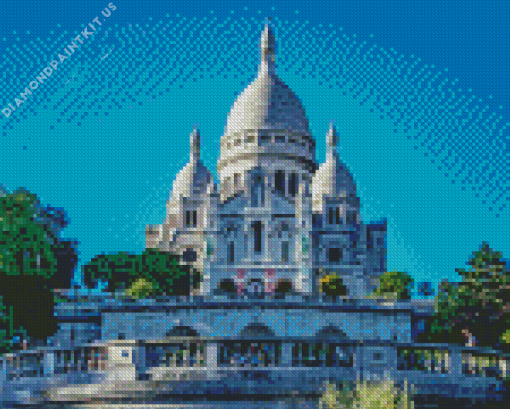 Sacre Coeur Building Diamond Painting