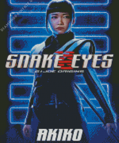 Snake Eyes Movie Diamond Painting