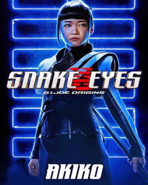 Snake Eyes Movie Diamond Painting