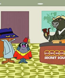 The Secret Squirrel Diamond Painting