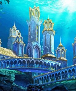 Underwater Kingdom Castle Diamond Painting