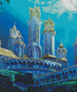 Underwater Kingdom Castle Diamond Painting