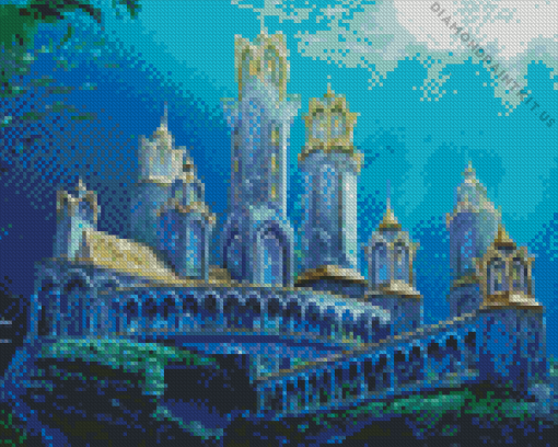 Underwater Kingdom Castle Diamond Painting