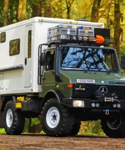 Unimog Truck Diamond Painting