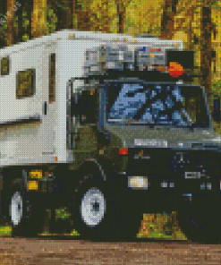 Unimog Truck Diamond Painting